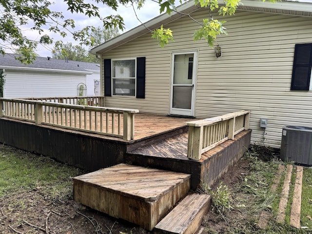 829 Savannah River Dr, Adrian, MI 49221 - view of wooden deck