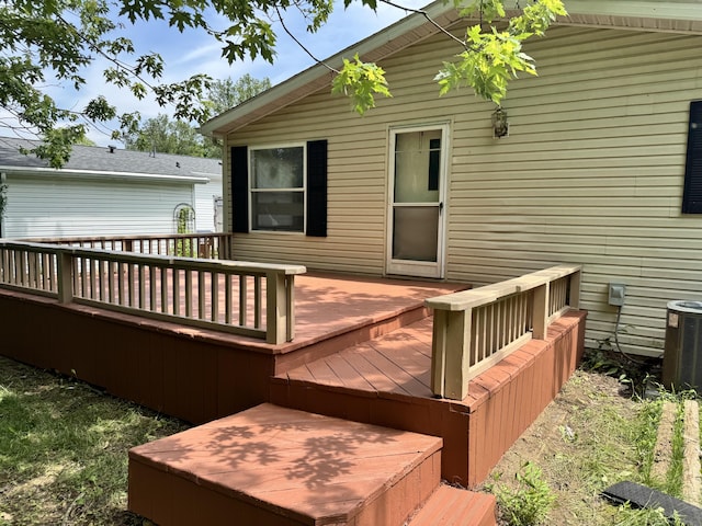 829 Savannah River Dr, Adrian, MI 49221 - view of wooden terrace