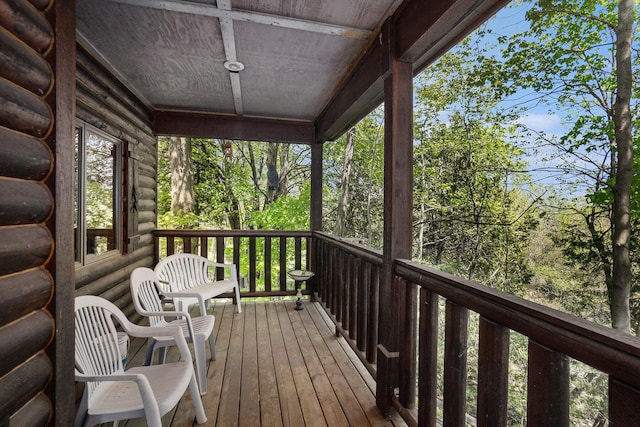 18862 Oxbow Dr, Barryton, MI 49305 - view of deck