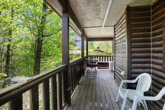 18862 Oxbow Dr, Barryton, MI 49305 - view of deck