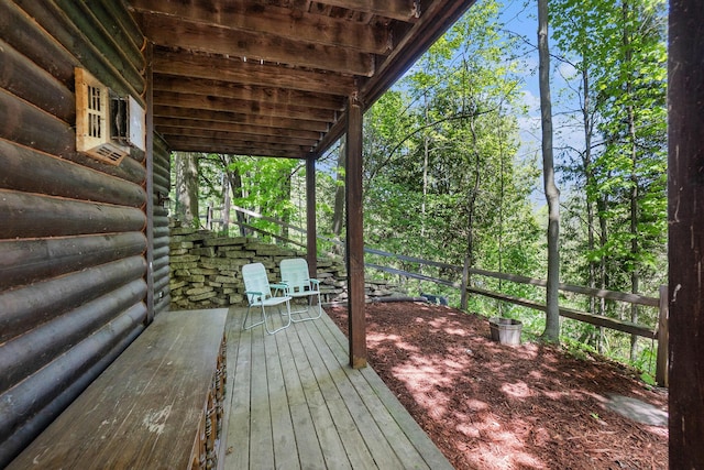 18862 Oxbow Dr, Barryton, MI 49305 - view of wooden terrace
