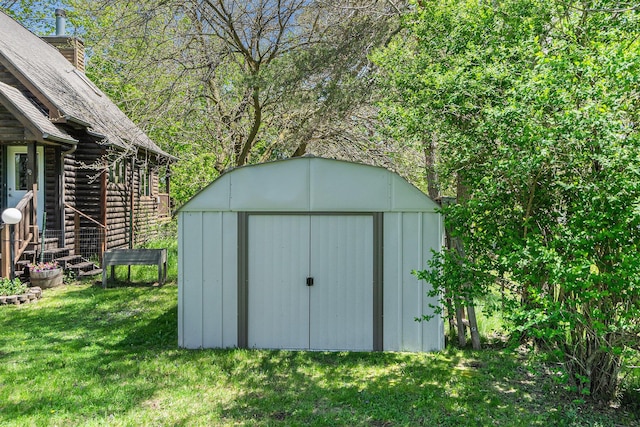 18862 Oxbow Dr, Barryton, MI 49305 - view of shed