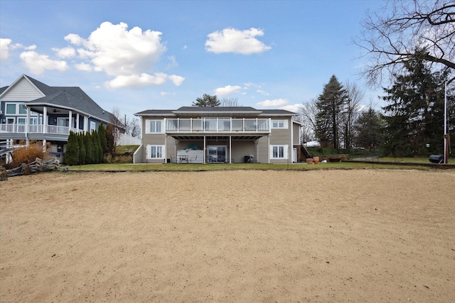 1259 Rose Dr, Niles, MI 49120 - back of property featuring a wooden deck