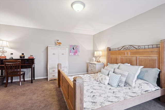 1259 Rose Dr, Niles, MI 49120 - bedroom with carpet and baseboards