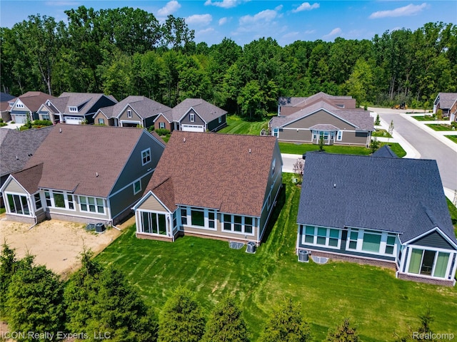 2396 Pondview Ln, Troy, MI 48085 - aerial view of residential area