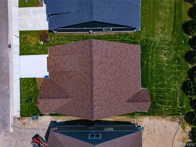 2396 Pondview Ln, Troy, MI 48085 - view from above of property