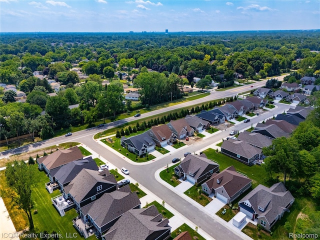 2396 Pondview Ln, Troy, MI 48085 - aerial perspective of suburban area