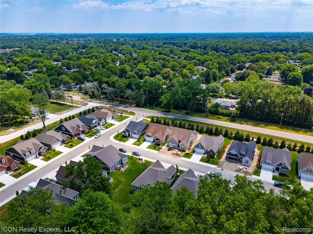 2396 Pondview Ln, Troy, MI 48085 - aerial perspective of suburban area