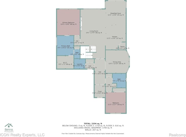2396 Pondview Ln, Troy, MI 48085 - view of room layout