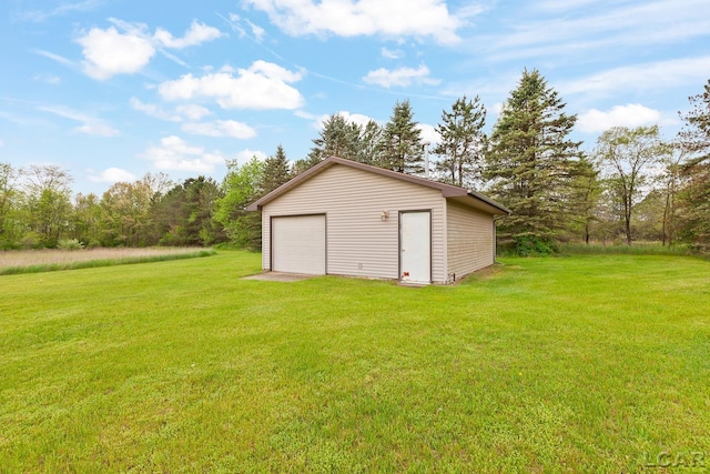 9705 Crescent Ct, Tecumseh, MI 49286 - view of outbuilding featuring an outdoor structure