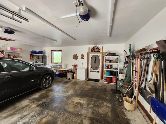5005 S Brye Rd, Ludington, MI 49431 - view of garage