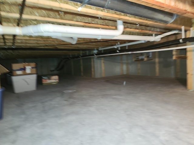 5005 S Brye Rd, Ludington, MI 49431 - view of basement