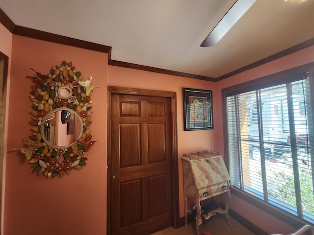 5005 S Brye Rd, Ludington, MI 49431 - foyer with ornamental molding