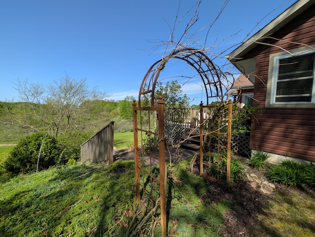 5005 S Brye Rd, Ludington, MI 49431 - view of yard