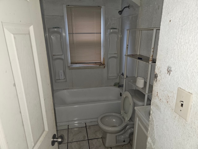 15770 Stansbury St, Detroit, MI 48227 - full bath with tile patterned flooring, shower / bath combination, toilet, and vanity