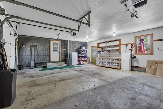 8595 Rives Junction Rd, Rives Junction, MI 49277 - garage with a garage door opener