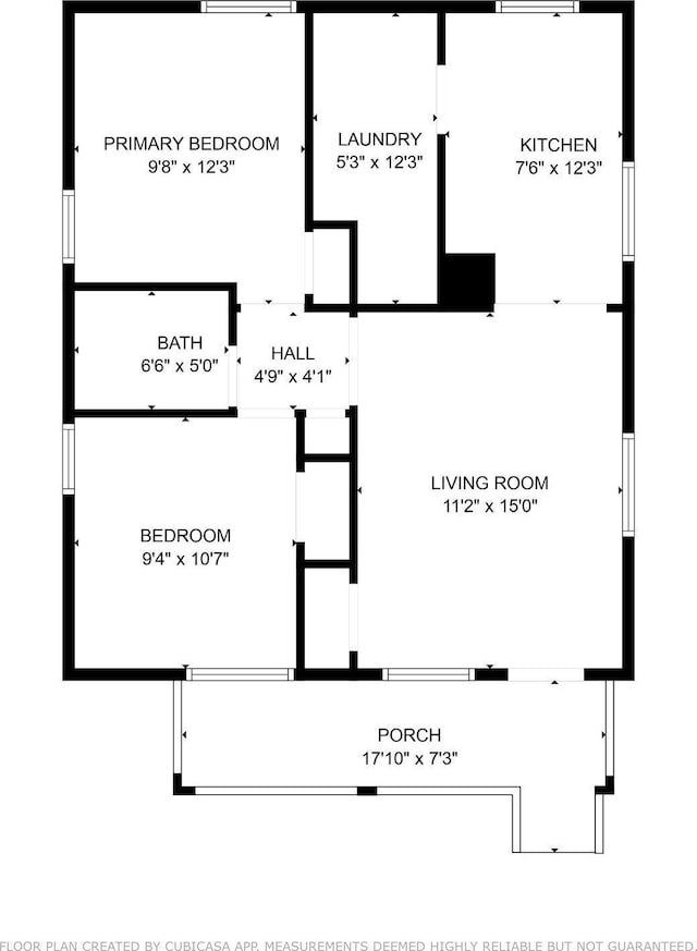 18989 Washtenaw St, Harper Woods, MI 48225 - home floor plan