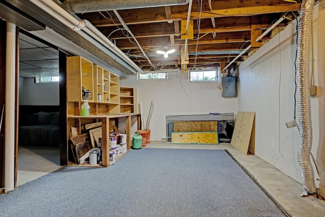 19526 Broadacres St, Clinton Township, MI 48035 - basement featuring electric panel