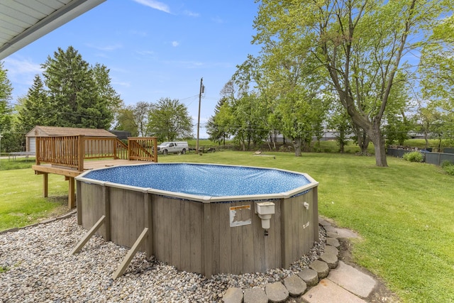 12550 Devoe St, Southgate, MI 48195 - outdoor pool with a deck