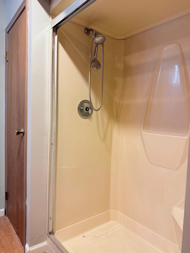 1666 Kile Rd, Metamora, MI 48455 - bathroom featuring a shower stall