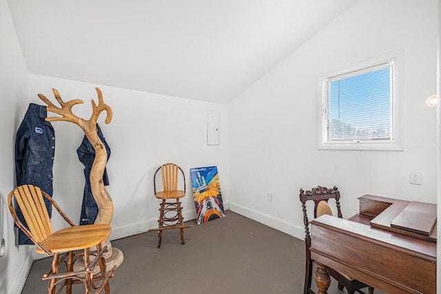 11400 Hillman, Davisburg, MI 48350 - office with vaulted ceiling and baseboards