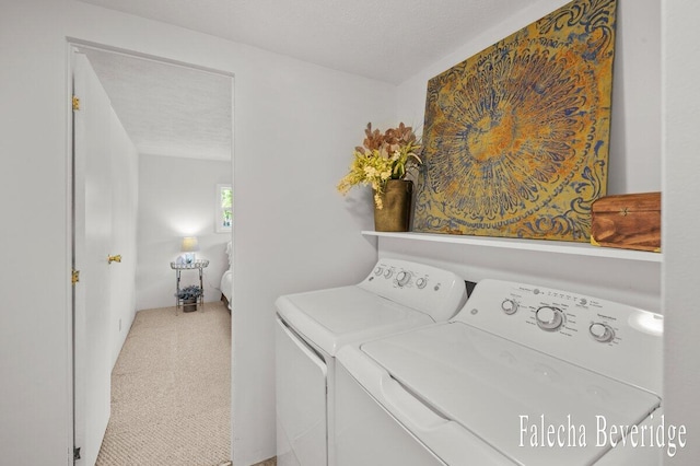 914 32nd St, Allegan, MI 49010 - washroom featuring independent washer and dryer and carpet floors
