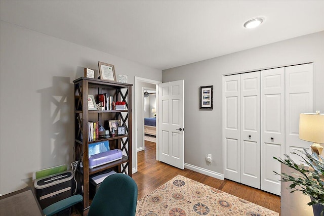 53383 Starlite Dr, Michigan, MI 48316 - office space featuring baseboards and wood finished floors