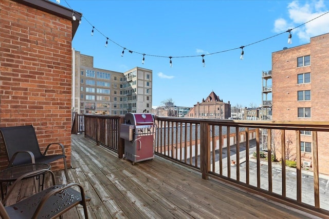 112 Watson St Unit 28, Detroit, MI 48201 - deck with grilling area