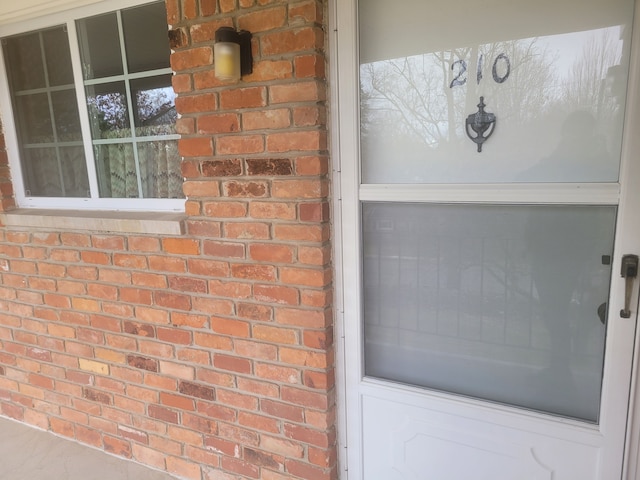 417 Prospect Unit # 210, Romeo, MI 48065 - exterior view of brick siding