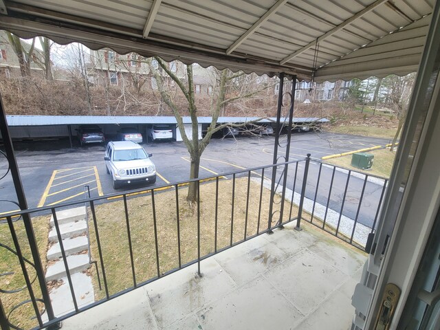 417 Prospect Unit # 210, Romeo, MI 48065 - view of uncovered parking lot