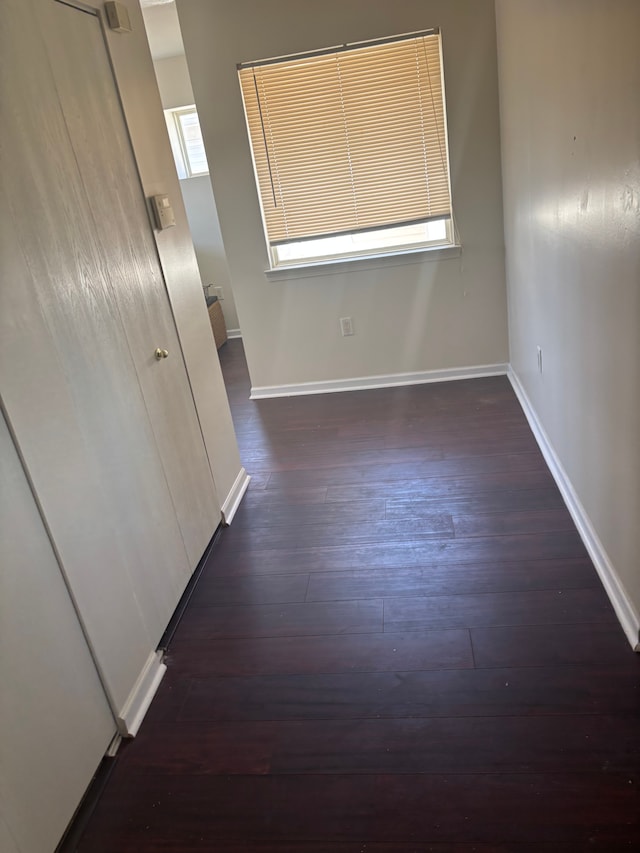 836 Brandon Ave, Pontiac, MI 48340 - spare room with wood finished floors and baseboards