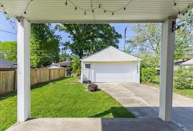 21111 Fleetwood Dr, Harper Woods, MI 48225 - view of detached garage