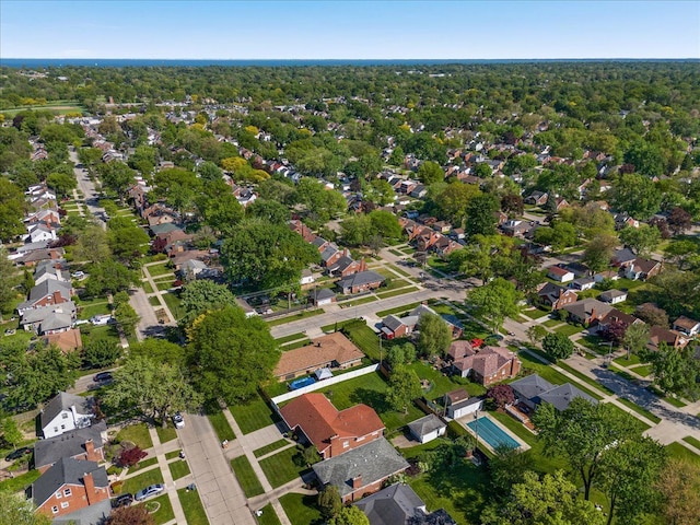 21111 Fleetwood Dr, Harper Woods, MI 48225 - aerial view of property's location featuring nearby suburban area