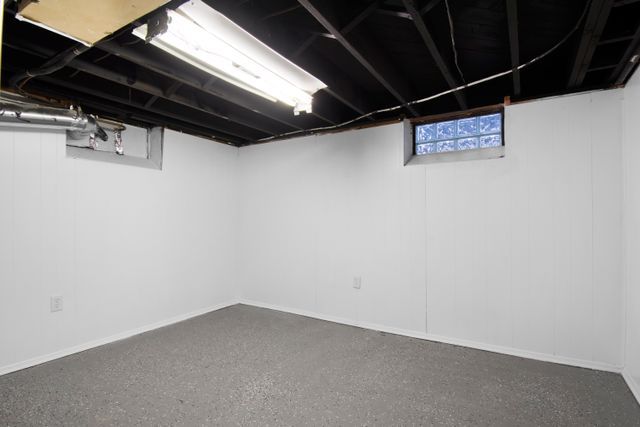 18711 Indiana St, Detroit, MI 48221 - basement featuring baseboards