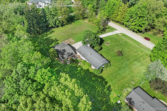 7109 Lake Shore Dr, Chelsea, MI 48118 - aerial view of property and surrounding area