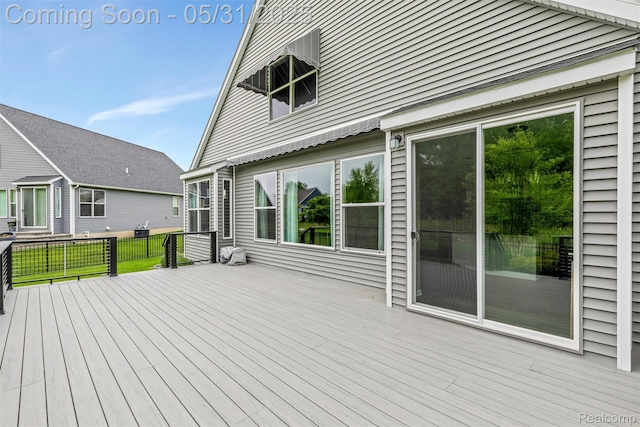 4280 Rolling Meadow Ln, Ypsilanti, MI 48197 - view of wooden terrace