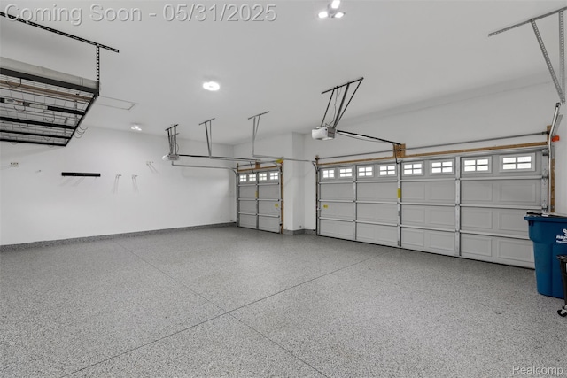 4280 Rolling Meadow Ln, Ypsilanti, MI 48197 - garage with a garage door opener and baseboards