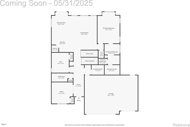 4280 Rolling Meadow Ln, Ypsilanti, MI 48197 - floor plan / room layout