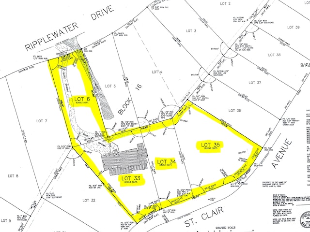 map of parcels