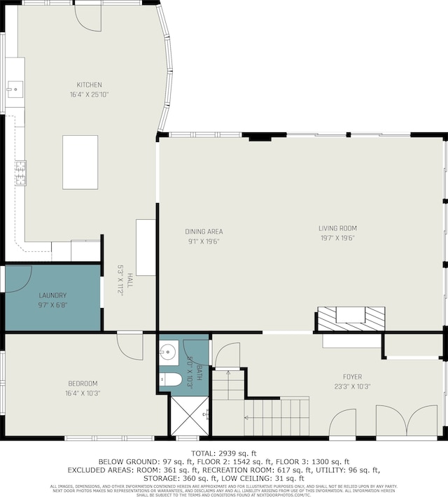 4985 Lockhart St, West Bloomfield, MI 48323 - home floor plan