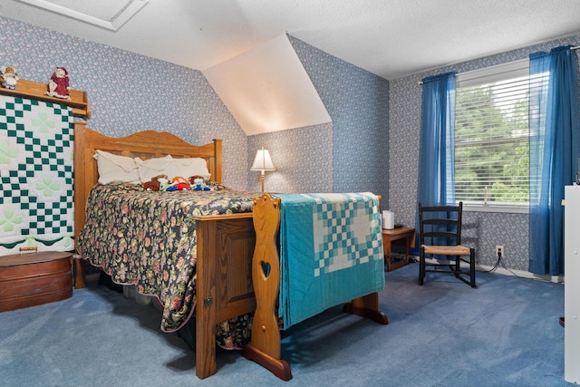 336 Jonesville Rd, Jonesville, MI 49250 - carpeted bedroom featuring wallpapered walls and multiple windows