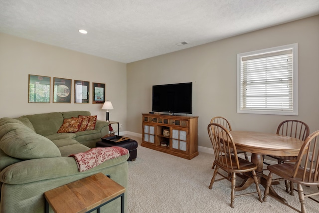 416 Enclave Ct SE Unit 2, Grand Rapids, MI 49546 - living room featuring light colored carpet, baseboards, and recessed lighting