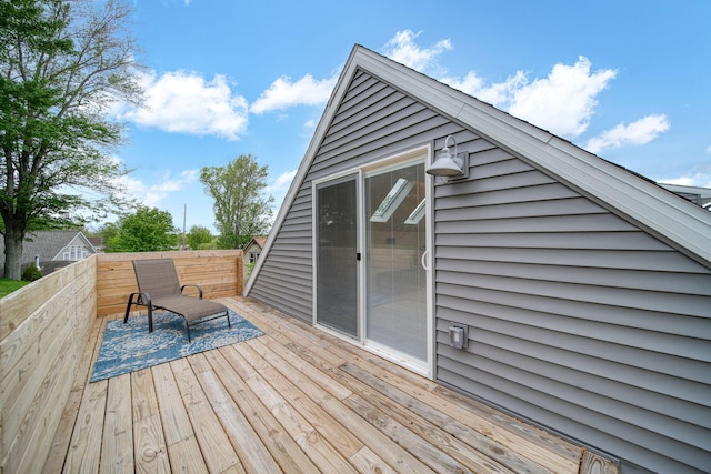 282 Evans Trl, Tipton, MI 49287 - view of wooden terrace