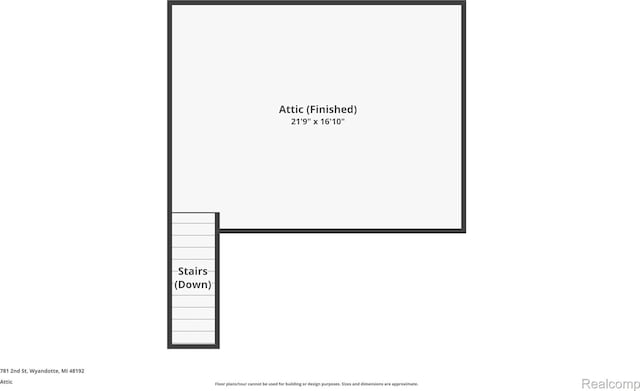 781 2nd St Unit 61, Wyandotte, MI 48192 - home floor plan