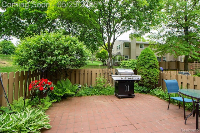 1522 Brentwood Dr, Troy, MI 48098 - view of patio featuring a grill