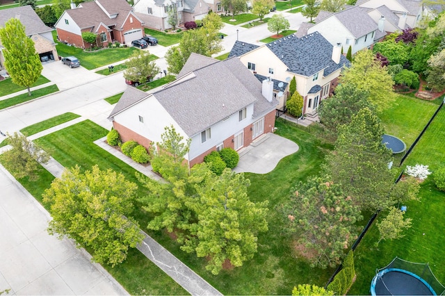 17280 Breckenridge Dr, Clinton Township, MI 48038 - aerial view of residential area