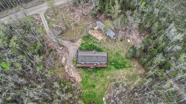 19378 Hackett Lake Highway, Onaway, MI 49765 - aerial view of property and surrounding area