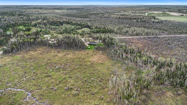 19378 Hackett Lake Highway, Onaway, MI 49765 - aerial view of a forest