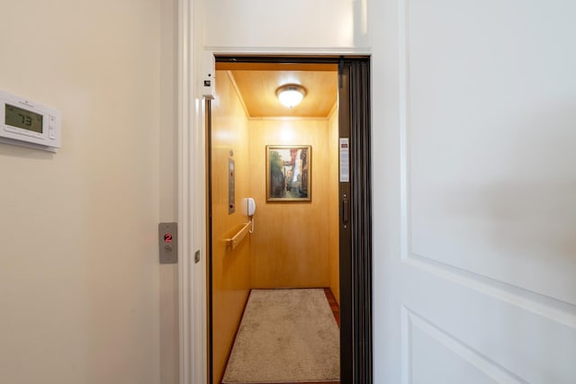 5001 Forest Vly, Clarkston, MI 48348 - hall with elevator