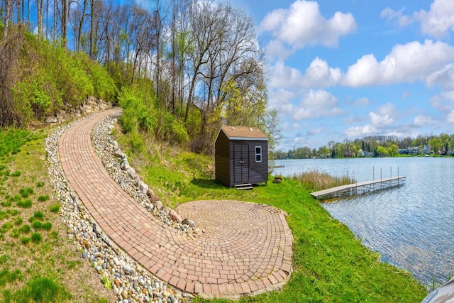 5001 Forest Vly, Clarkston, MI 48348 - dock featuring a water view